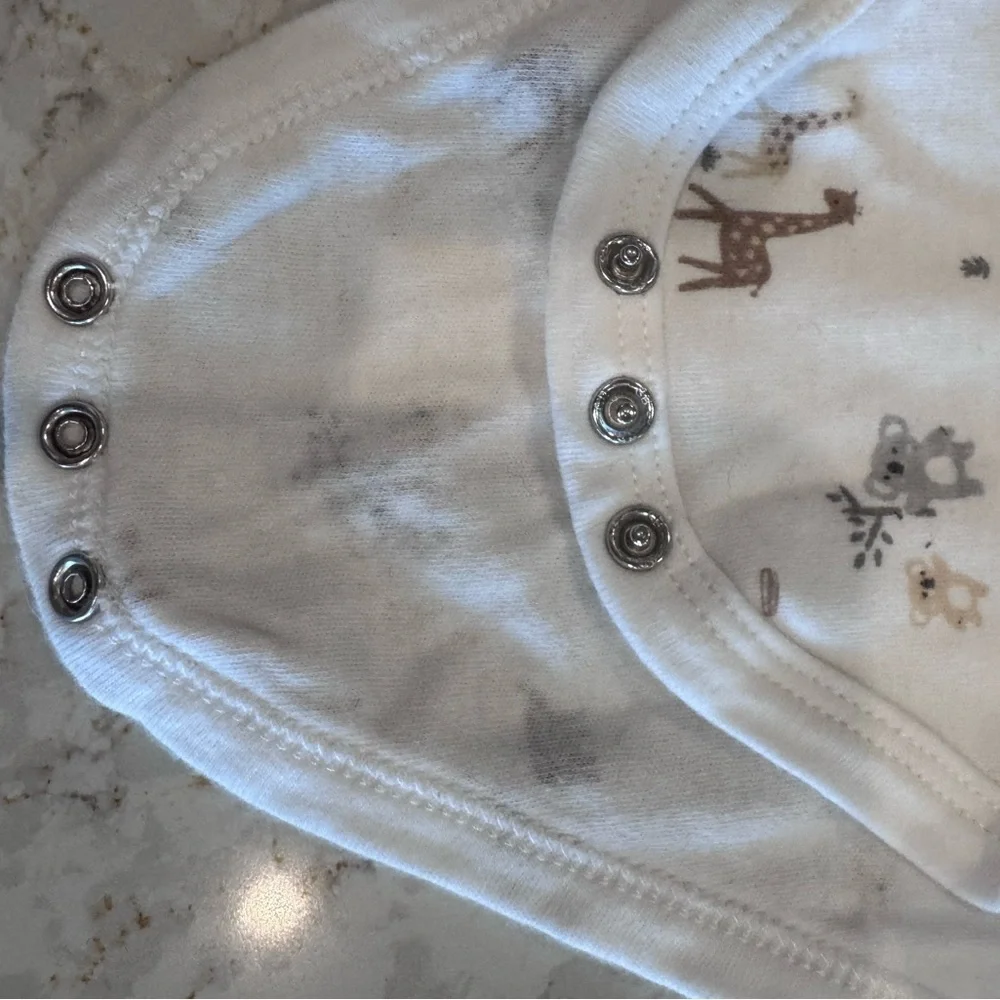 Rene Rofe Baby White Onesie